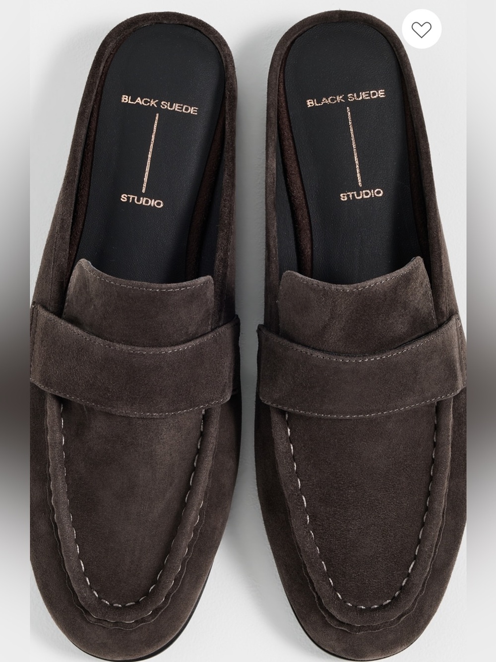 Black Suede Studio Gabby in Hot Fudge